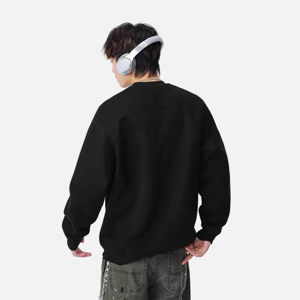 Gemütliches Sweatshirt mit Pferdekopfmuster