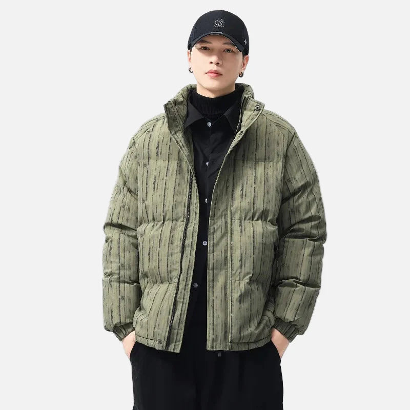 Doudoune matelassée haut de gamme style coréen pour l'hiver