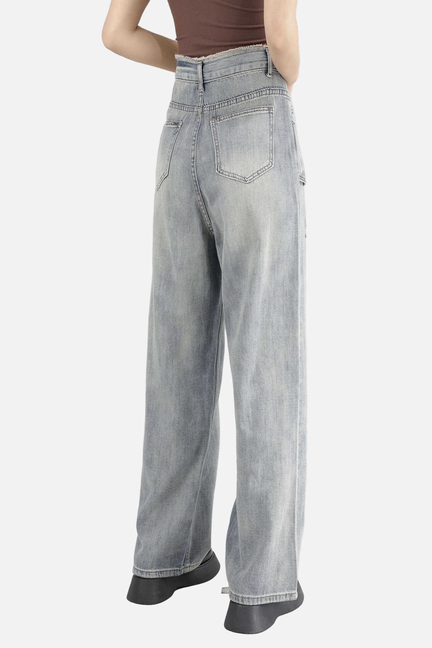 High-Quality Y2K High Waist Denim Jeans