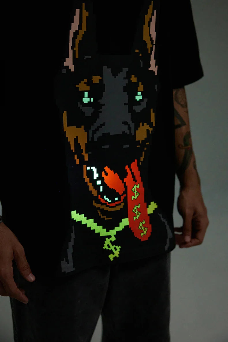 Dobermann-Swagger-Reflexions-T-Shirt