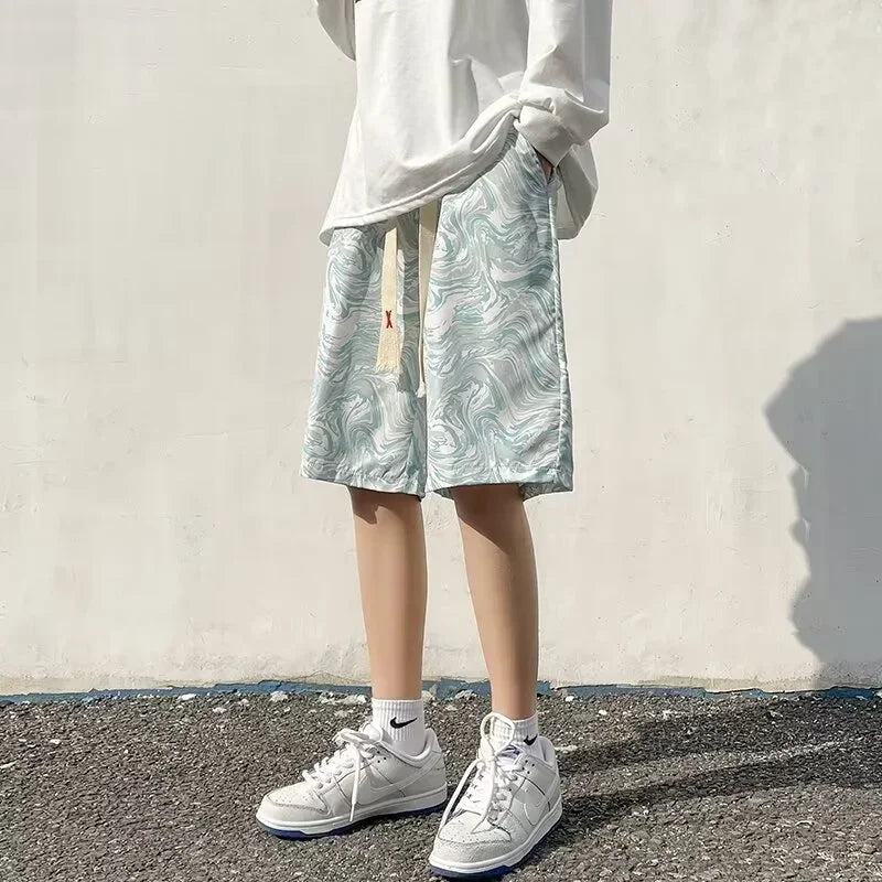 Streetwear Cool Comfort Vibrant Tie Dye Art Shorts