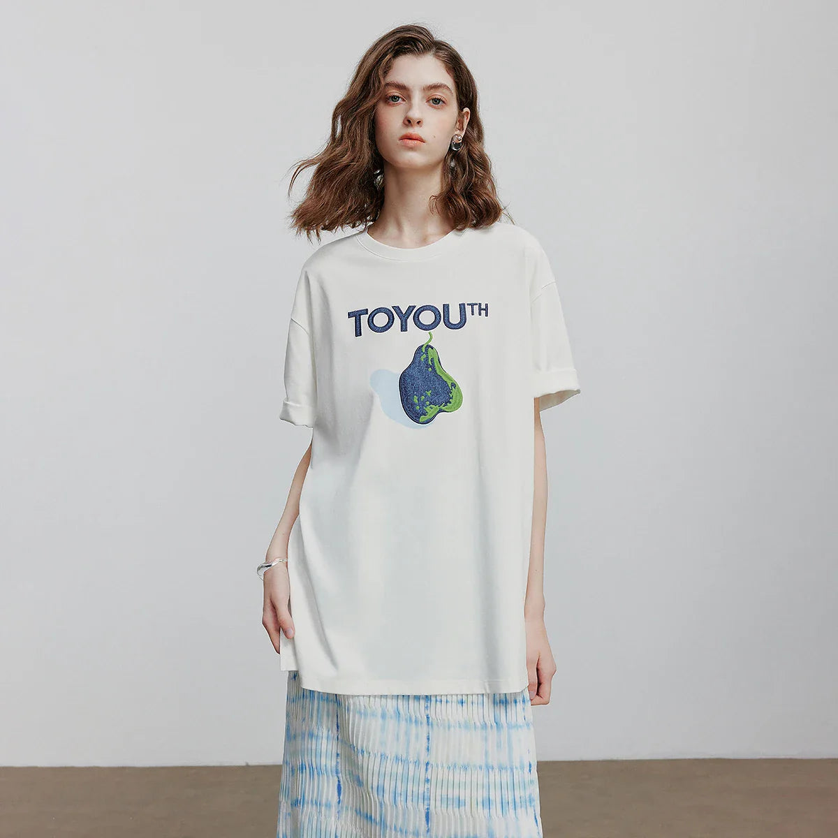 T-shirt d'été tendance à manches courtes pour femme