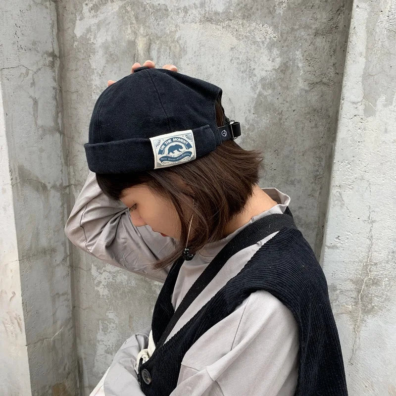 Vintage Solid Color Beanies