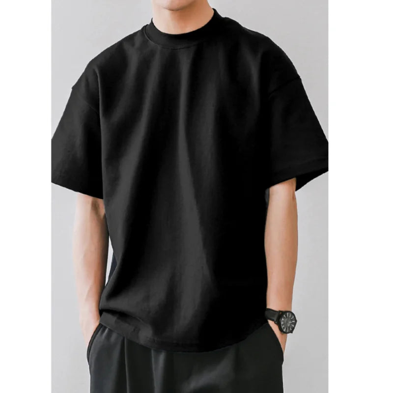 Schweres amerikanisches klassisches Kurzarm-T-Shirt