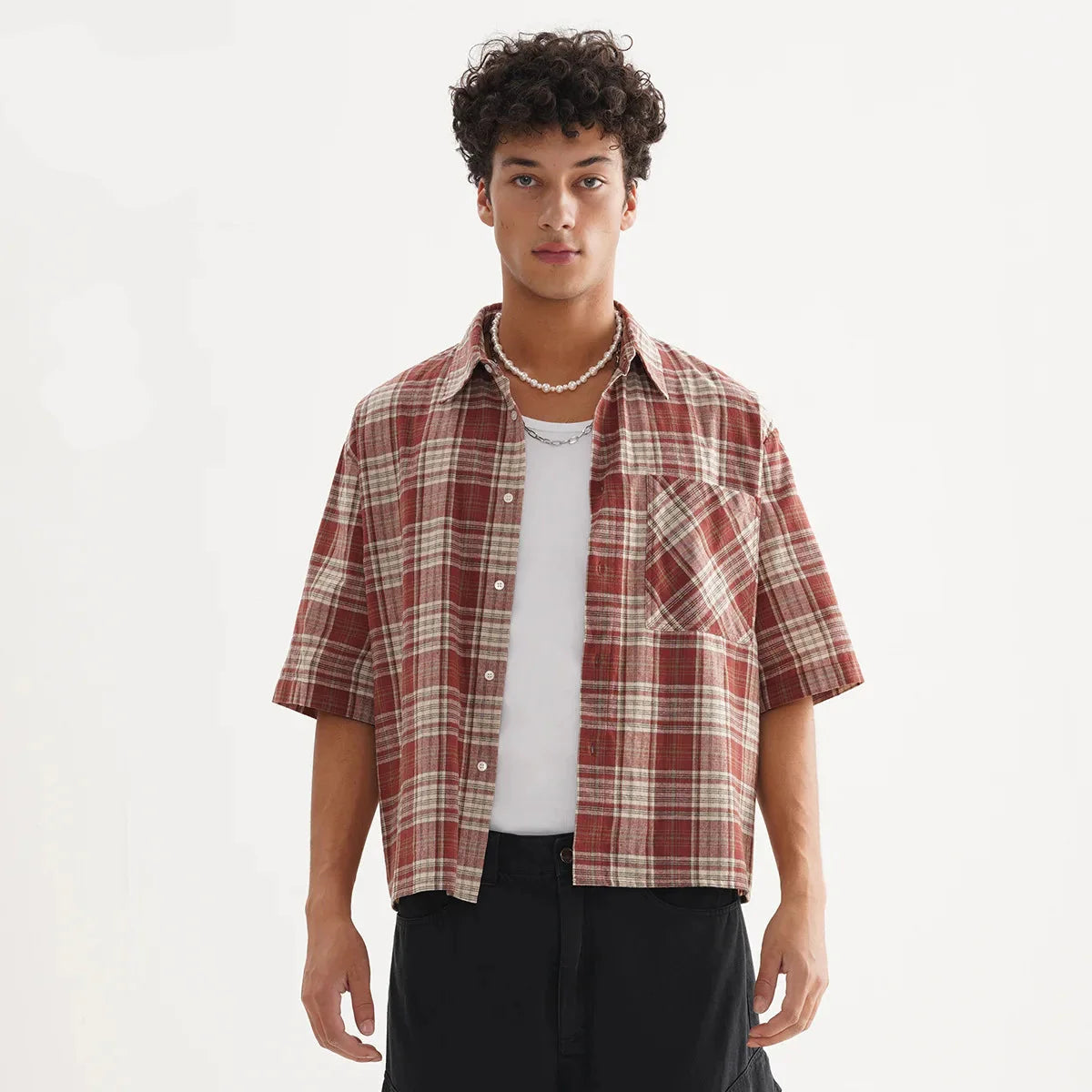 Chemise courte et ample Viya