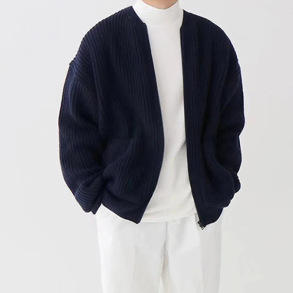 Vanguard Stilvoller Strickpullover im japanischen Stil