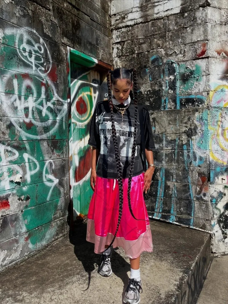 Gothic Retro High Street Oversized T-Shirt