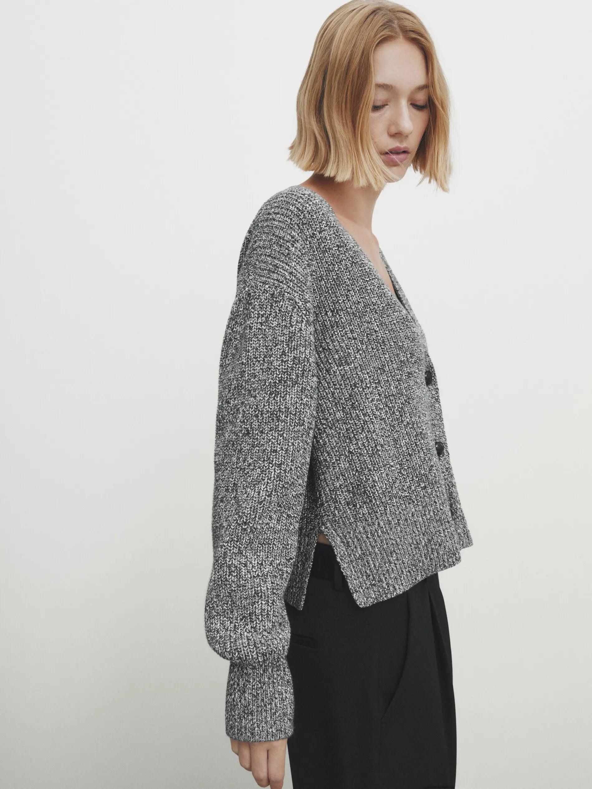 Damen-Frühlingsstrickjacke „Ephereal“