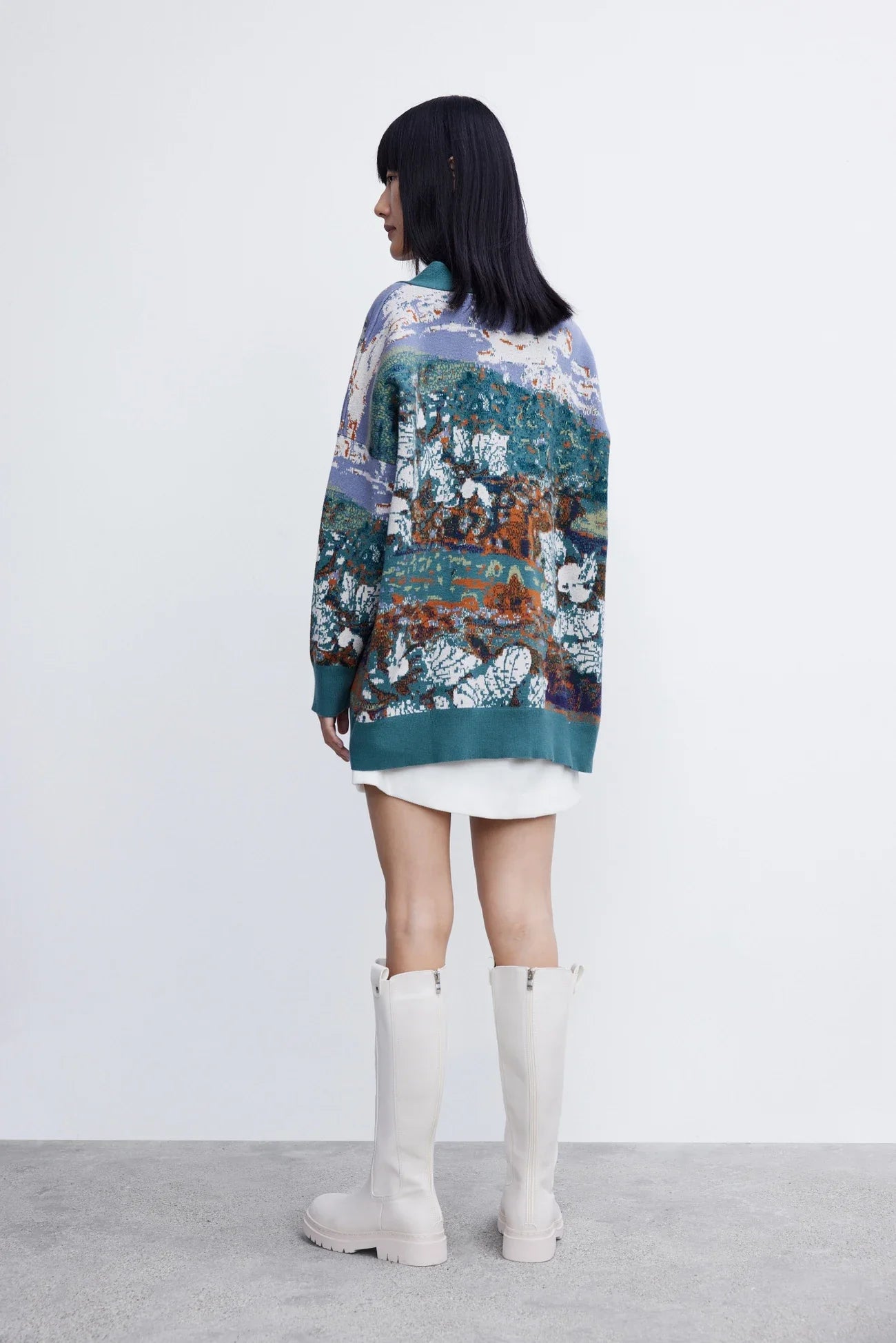 Damen-Strickjacke im ätherischen, neuen Stil – lässig und elegant
