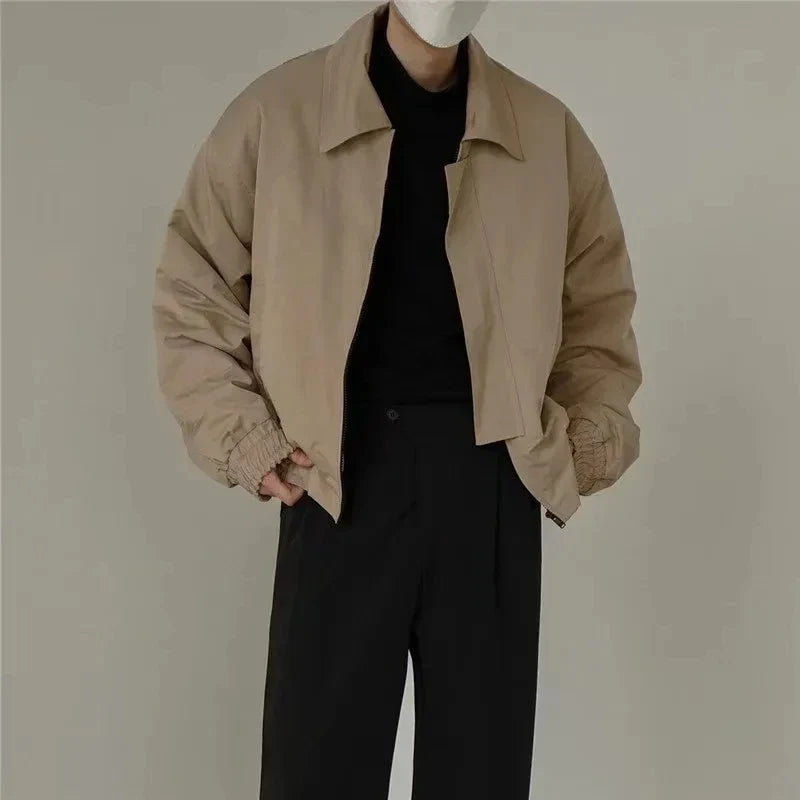 Herren-Bomberjacke im Y2K-Vintage-Stil