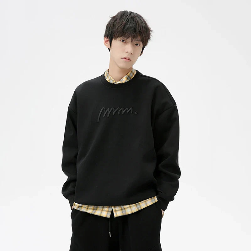 Modernes einfarbiges Sweatshirt