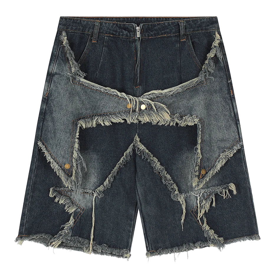 Vintage Star Fringe Jorts