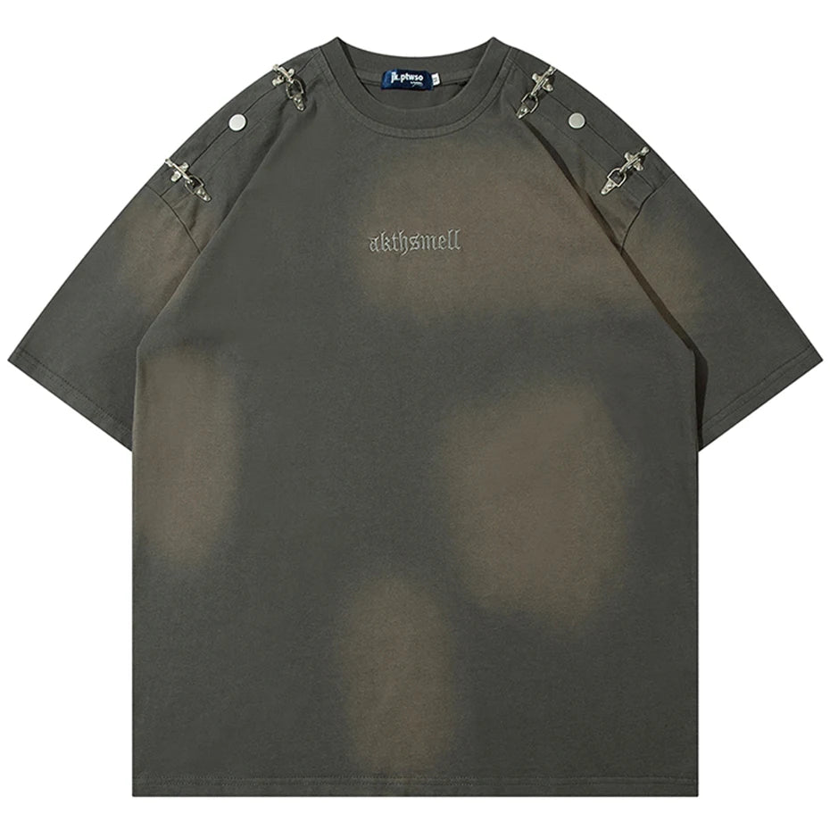 Men Harajuku Vintage Oversized T-Shirt