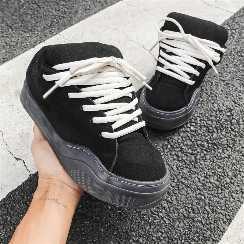 Herren-Plateau-Sneaker für Herbst und Winter