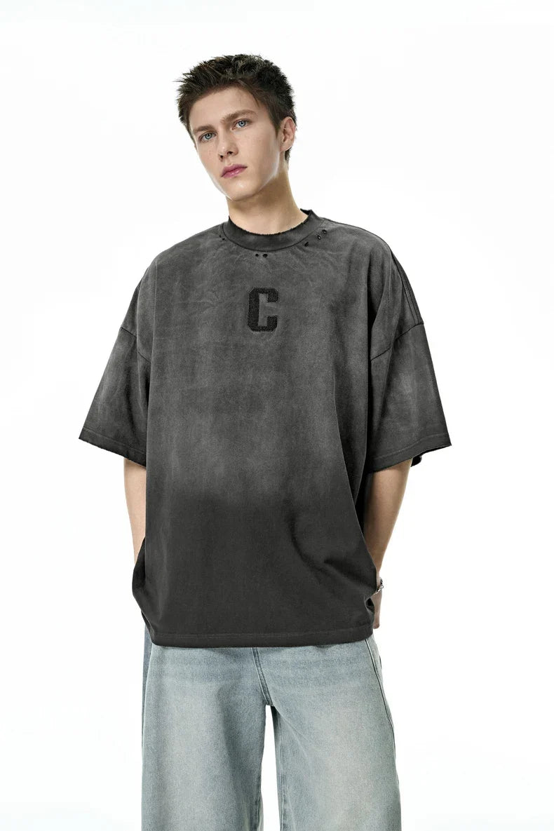 Washed Print Vintage T-Shirt