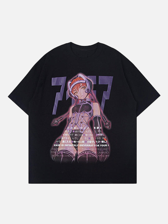 Infinity Future Girl Grafik-T-Shirt