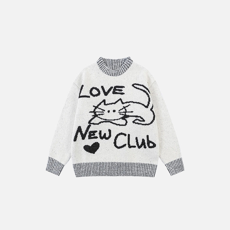 Pull confortable du club pour chats