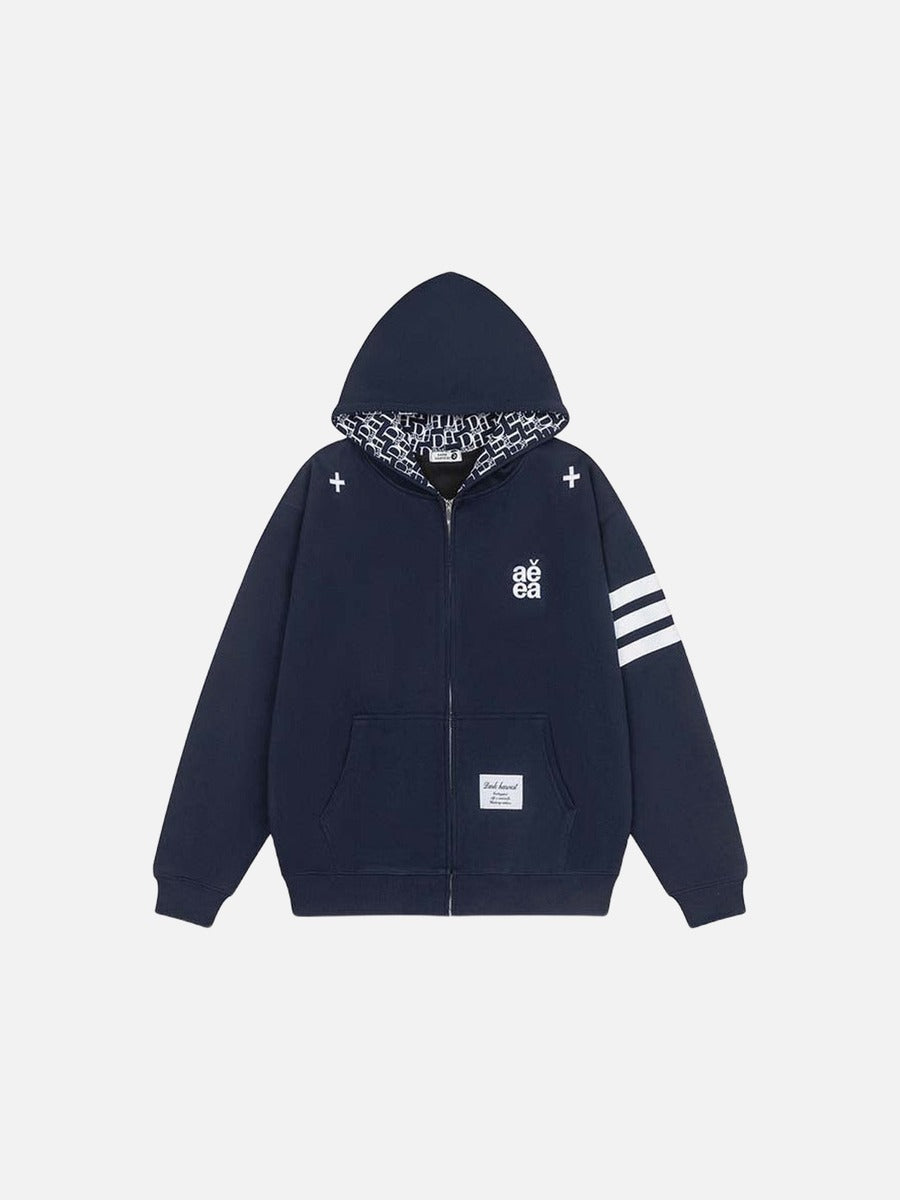 Bold Block Letter Hoodie