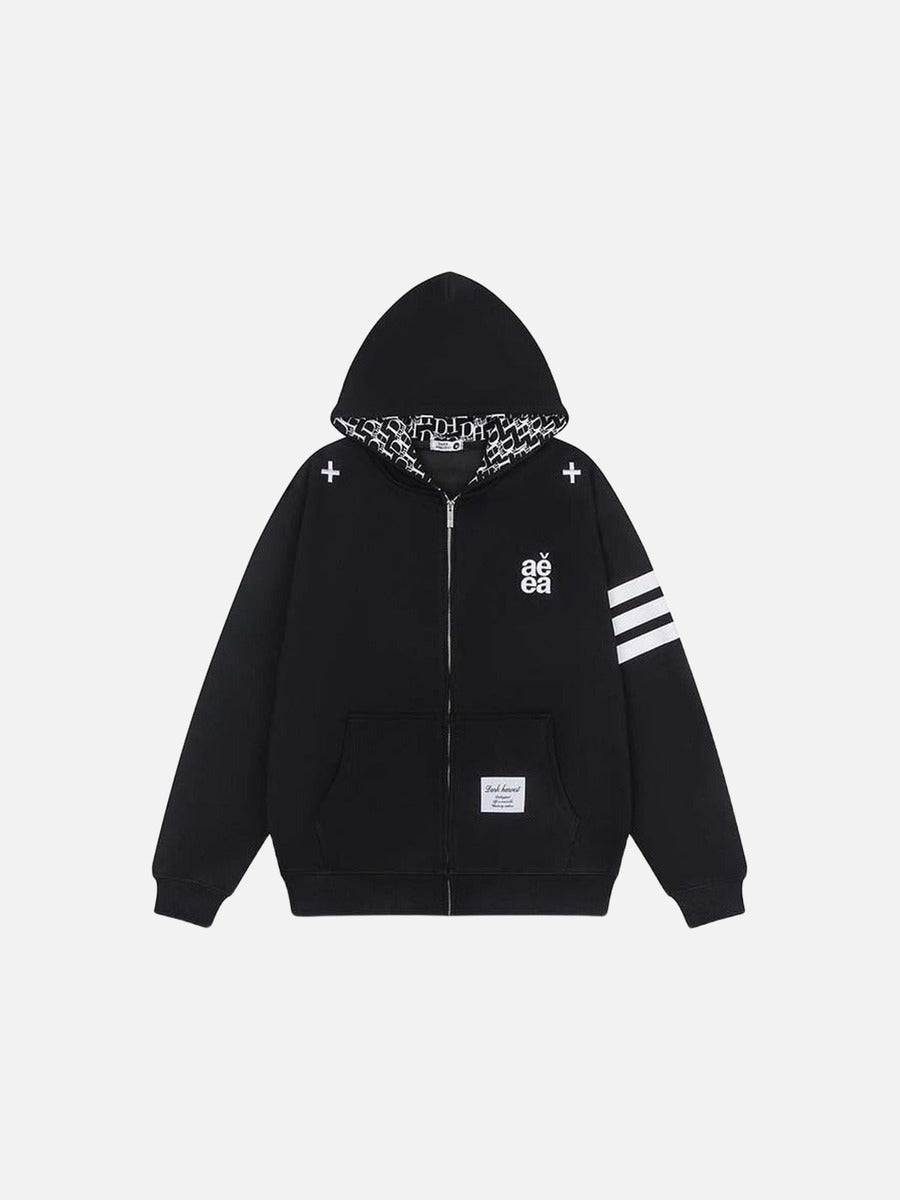 Bold Block Letter Hoodie