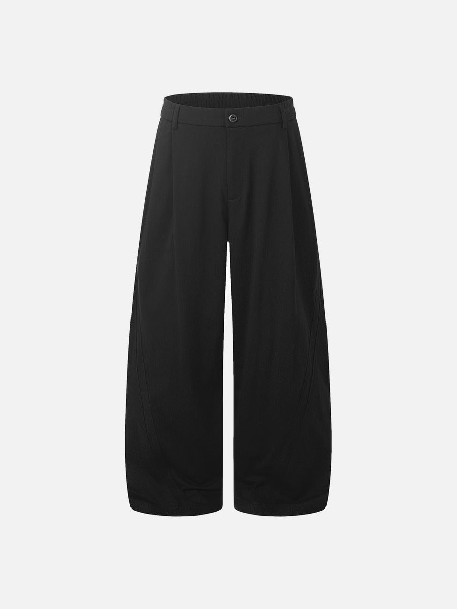 Contemporary Wide-Leg Trousers – Pants