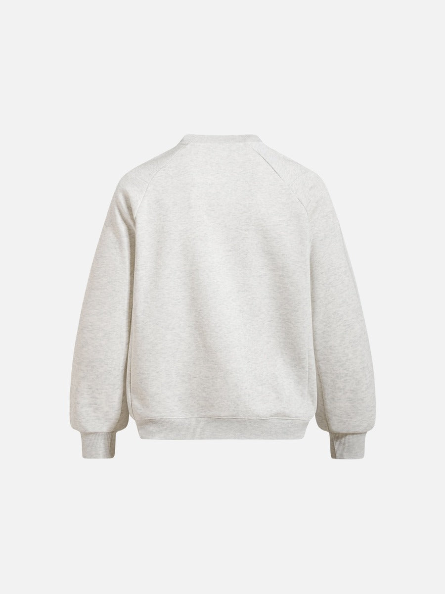 Stacked Eye Graphic Oversized Sweatshirt