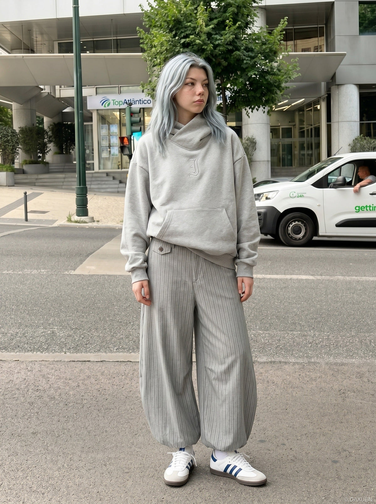 Vintage Wide-Leg Trousers — Pants