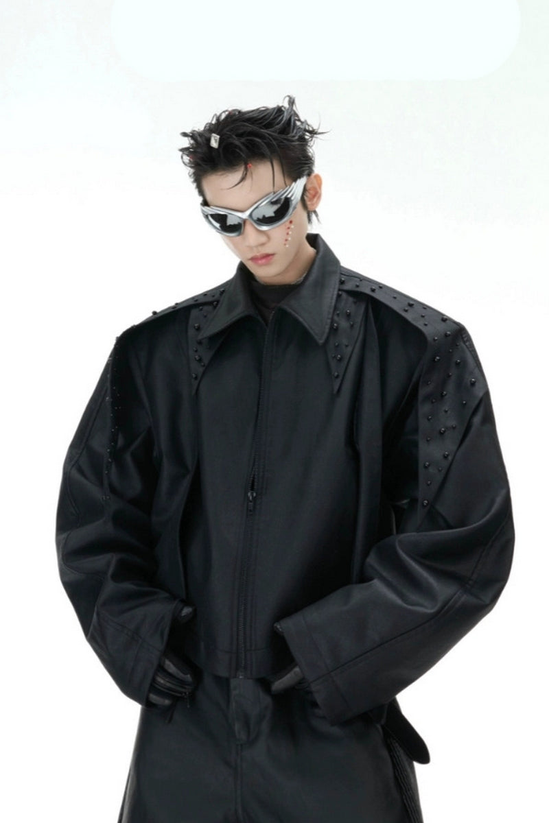 Veste texturée cirée Twilight