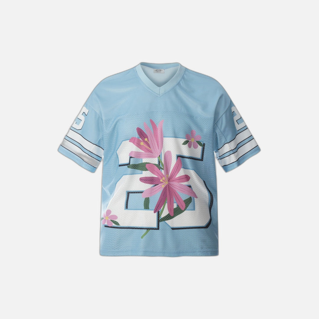 Breathable V-Neck Sports T-Shirt