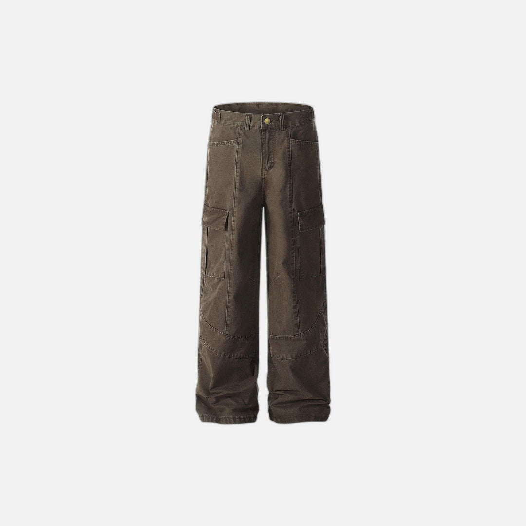 Trendige Jeans mit geteilter Naht im Heavy-Industrial-Stil
