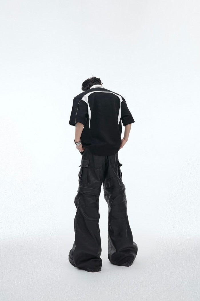 Polo-Shirt in Kontrastfarbe