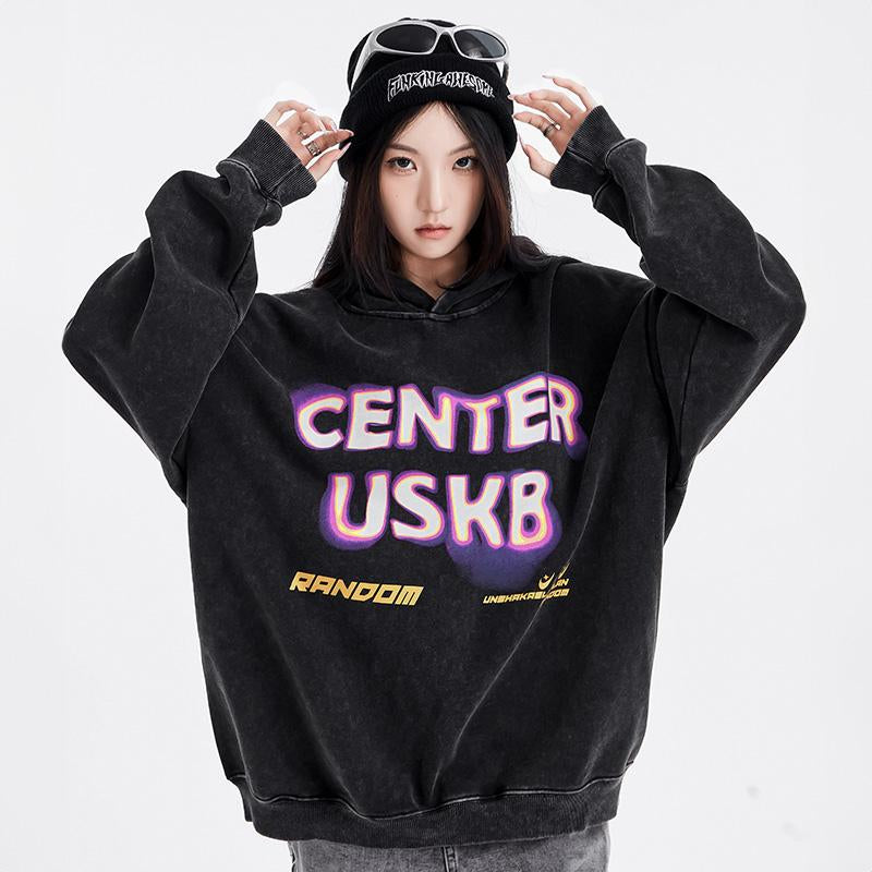 Sweat à capuche USB central