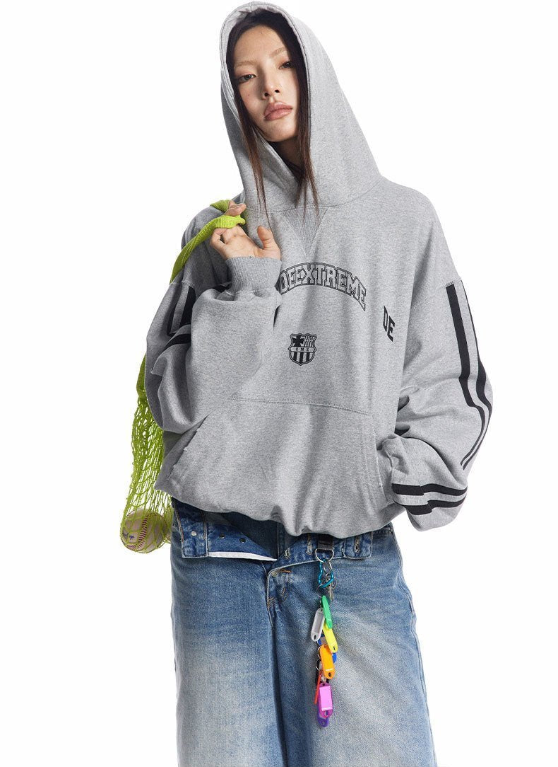 Sportlicher Hoodie mit Grafikprint