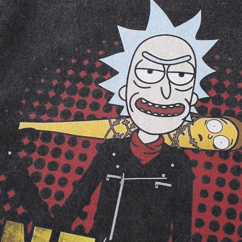 T-shirt imprimé Rick « Negan C-137 »