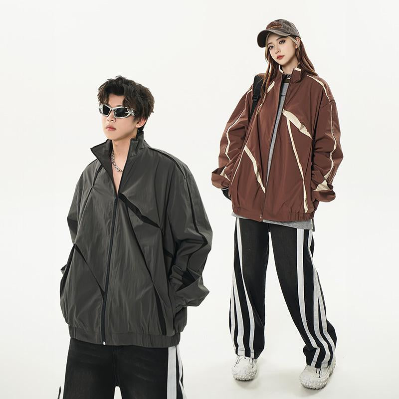 Bequeme und kuschelige Windjacke