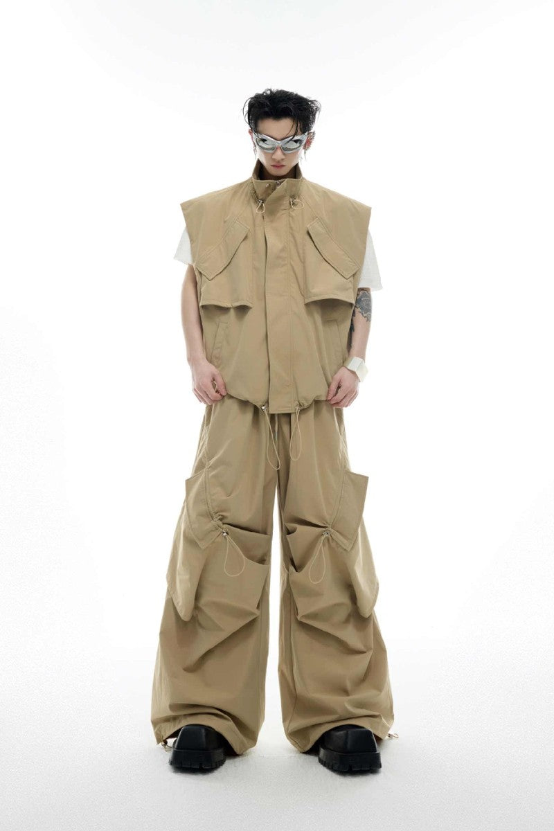 Cargohose mit Kordelzug 