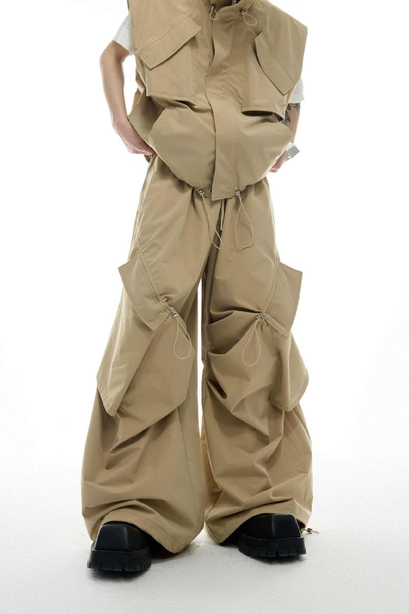 Cargohose mit Kordelzug 