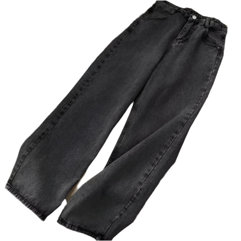 Y2K Retro Straight-Leg Jeans