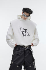 Hoodie mit besticktem Logo 