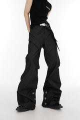 Lagen-Ausgestellte Hose 
