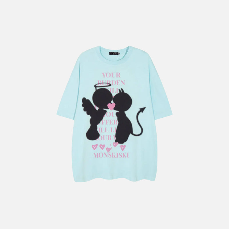 Devil & Angel Loose T-shirt