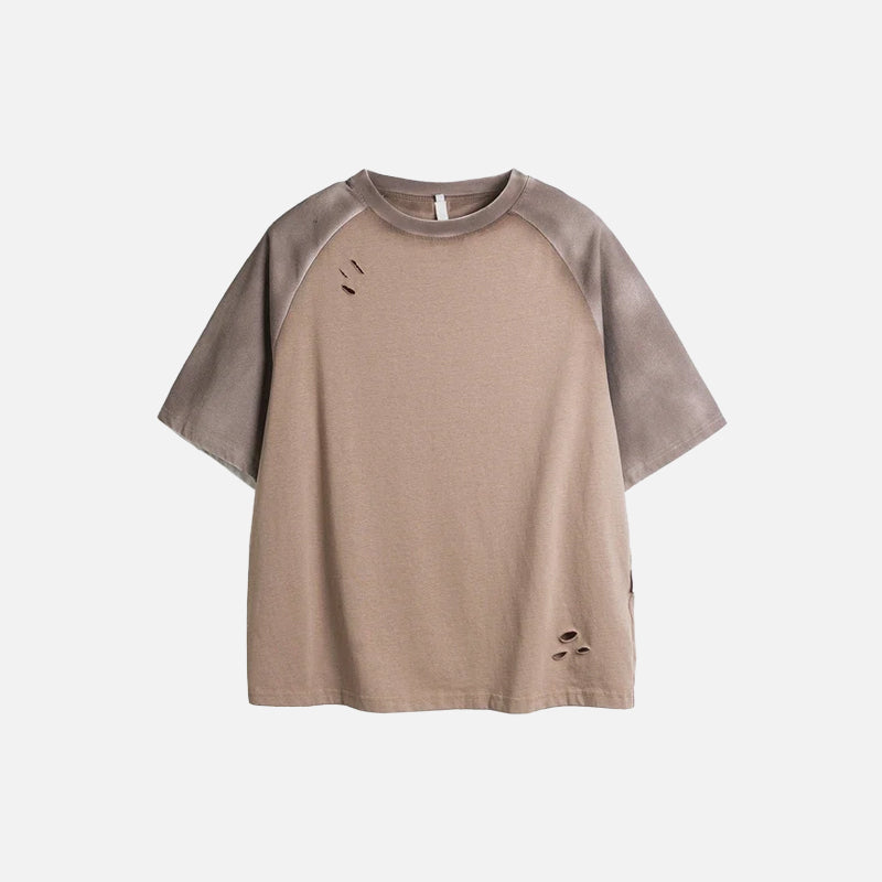 Vintage T-Shirt mit aufgenähten Schultern