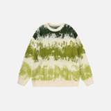 Oversize Hip Hop Batik-Strickpullover