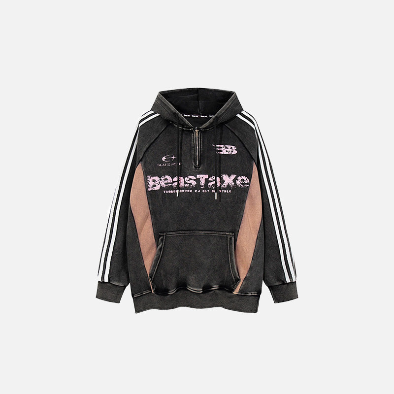 Retro Striped Cosmos Hoodie