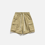 Solid Utility Cargo Shorts