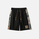 Vintage Bear Side Print Shorts