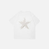 T-Shirt mit Milchstern-Grafik