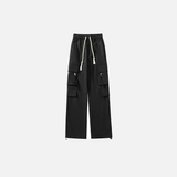 Retro Cargo Pocket Casual Loose Pants