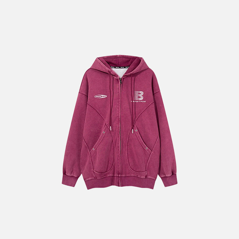Urban Zip-Track Hoodie