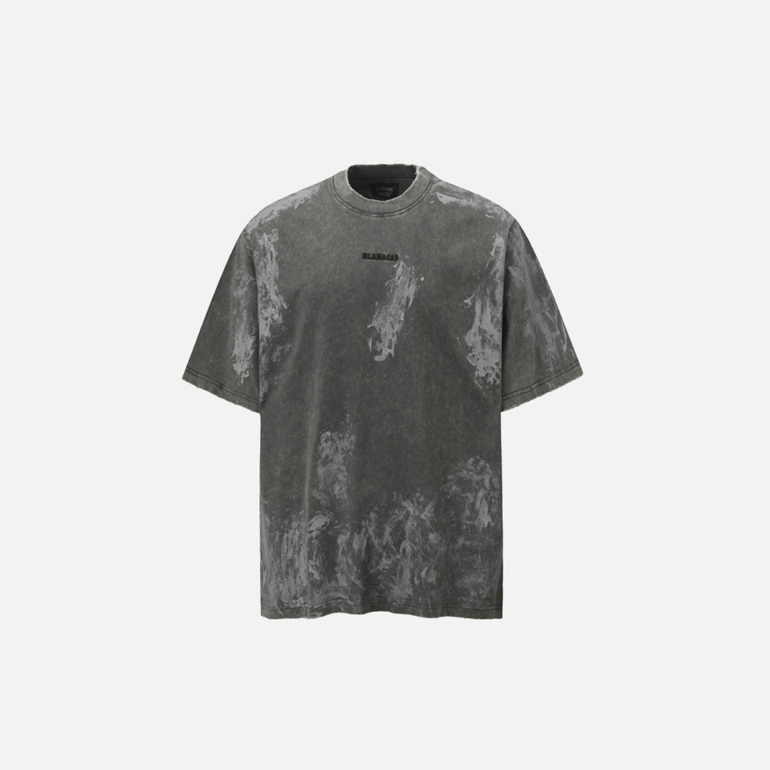 Schmutziger Abfall Ins Modisches Sommer-T-Shirt