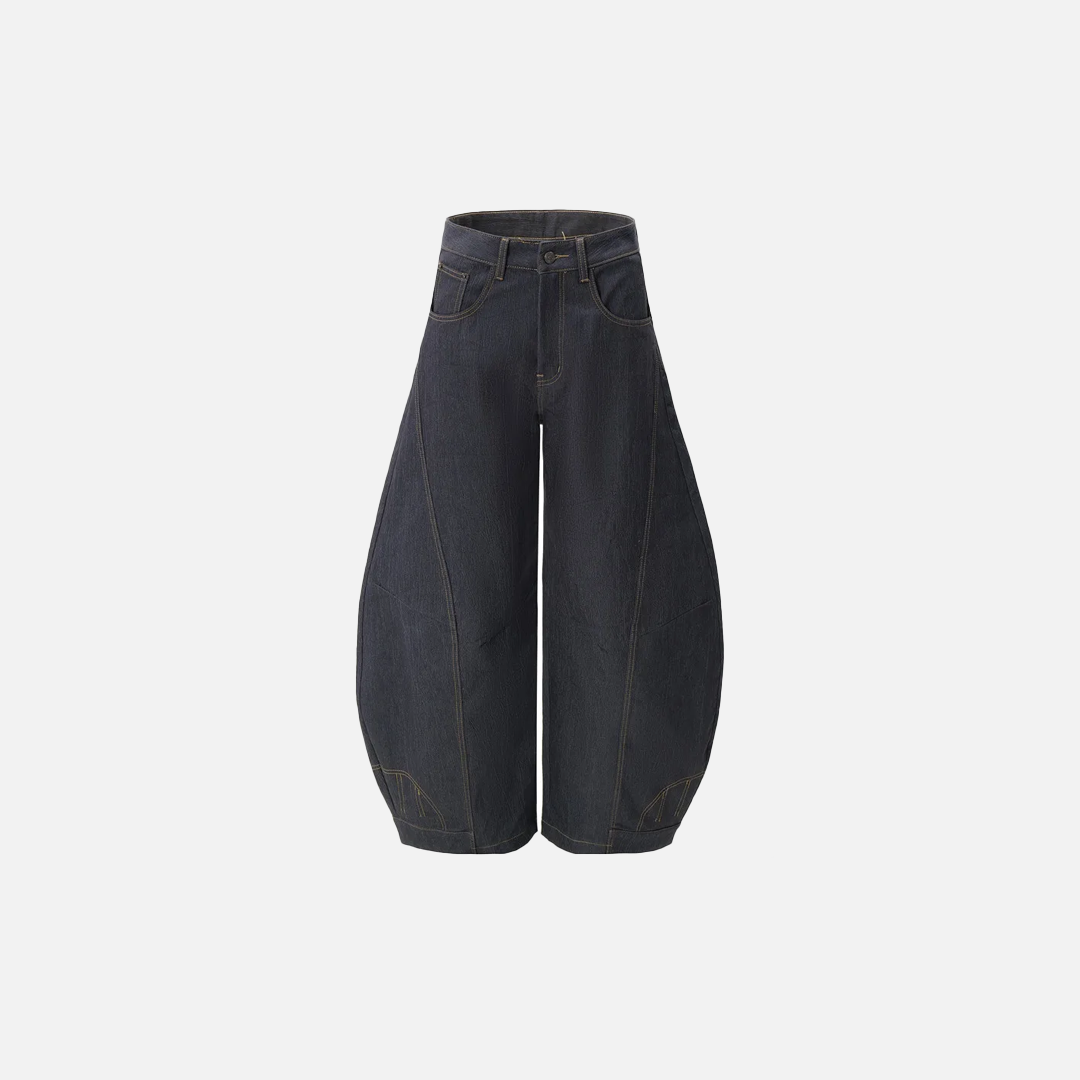 Streetwear High Street Loose Wide Leg Jeans